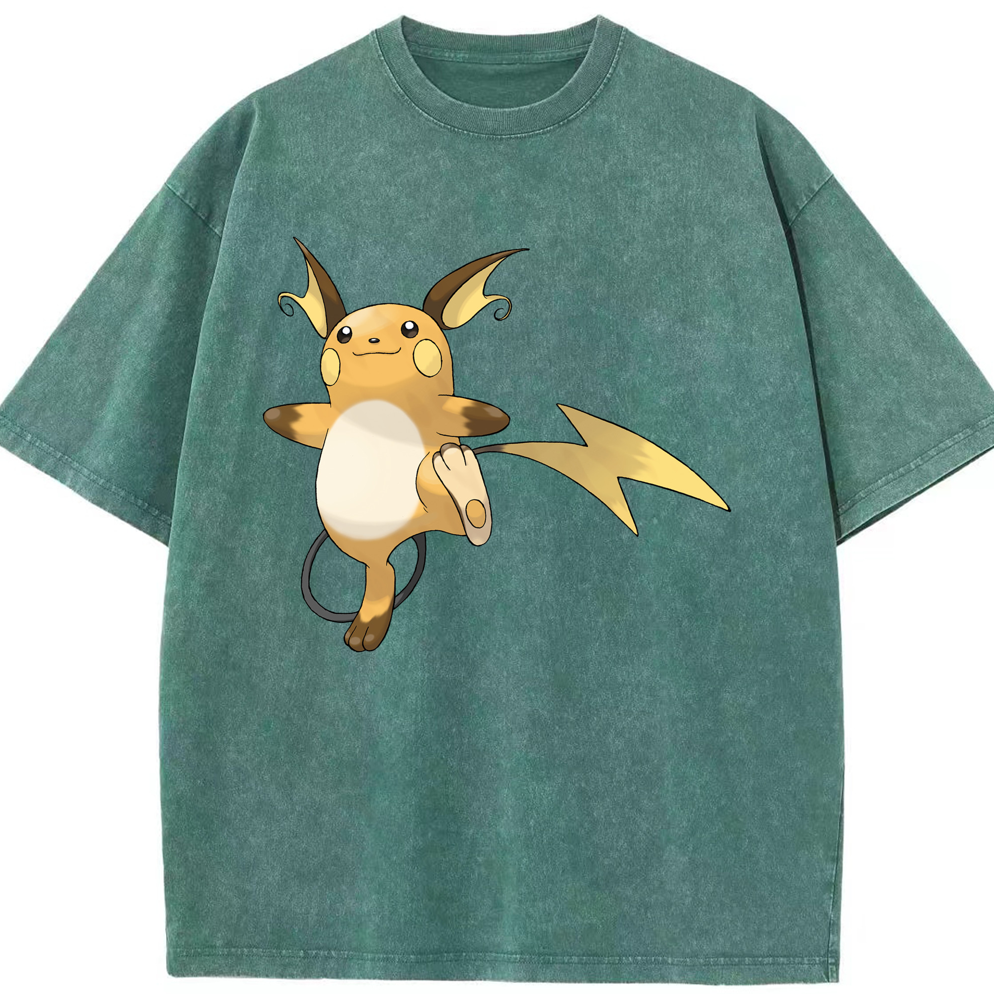 （画像用） ポケットモンスター Pokémon 綿100% ヴィンテージ風 半袖Tシャツ（フロントプリント）